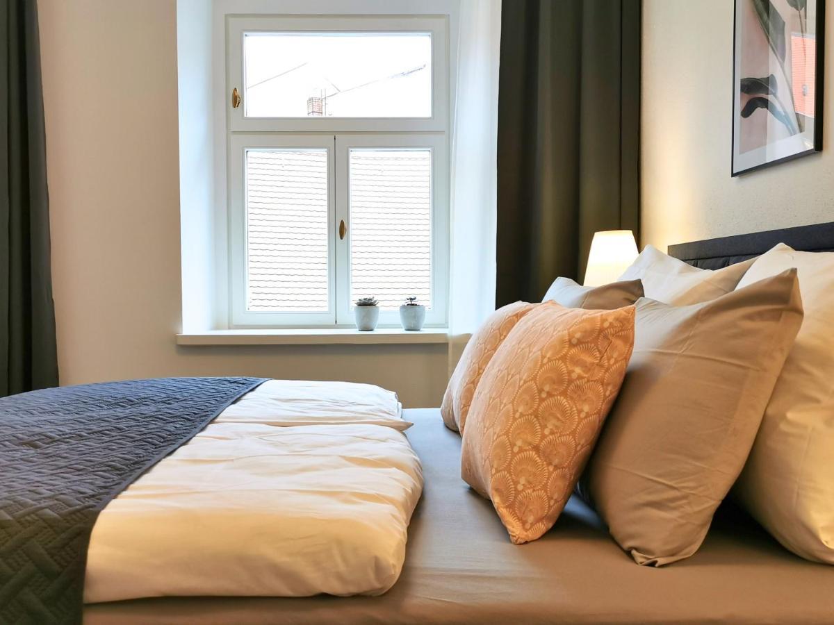 Fynbos Apartments Deluxe, Balkon, Historisch, Parkplatz Meißen 外观 照片