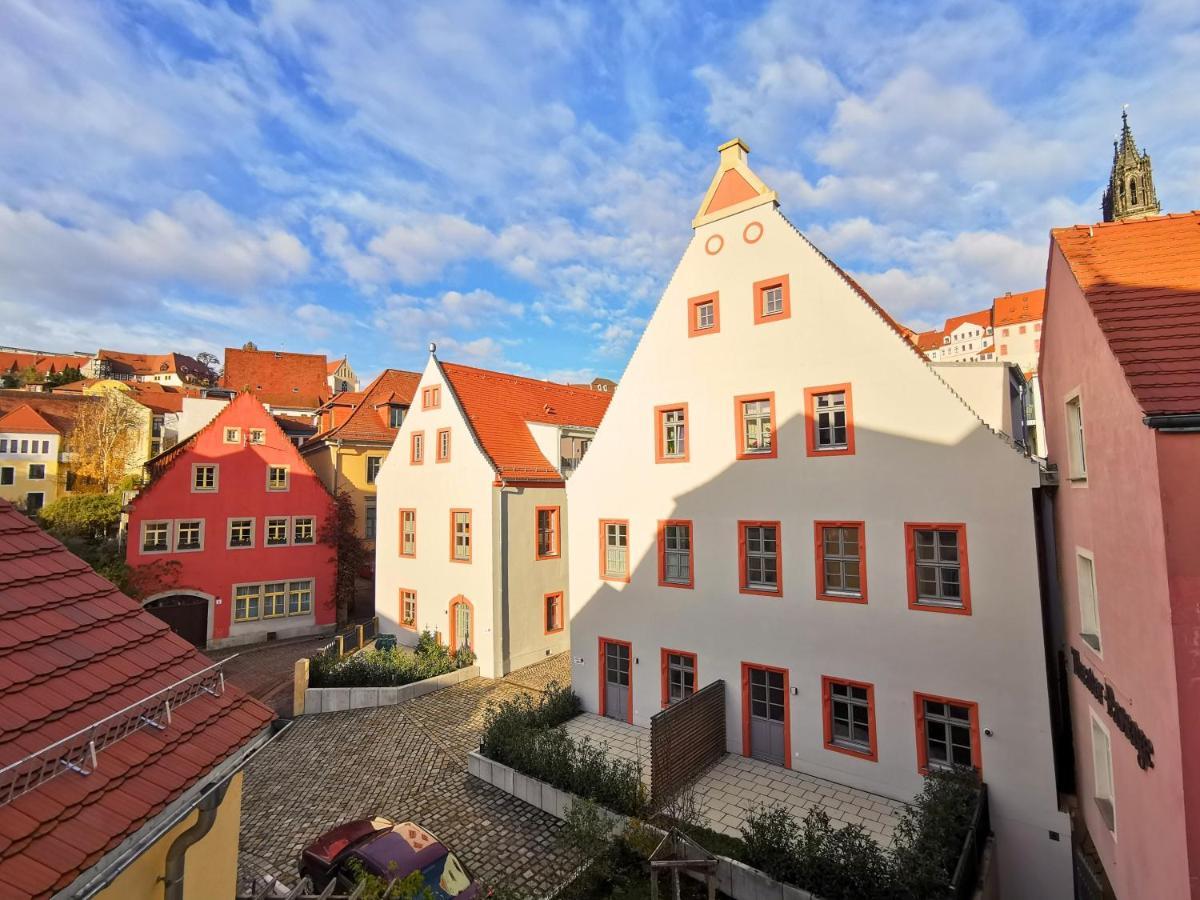 Fynbos Apartments Deluxe, Balkon, Historisch, Parkplatz Meißen 外观 照片